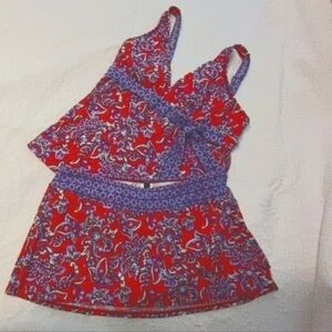 Alex Marie 2 piece Tankini in Small